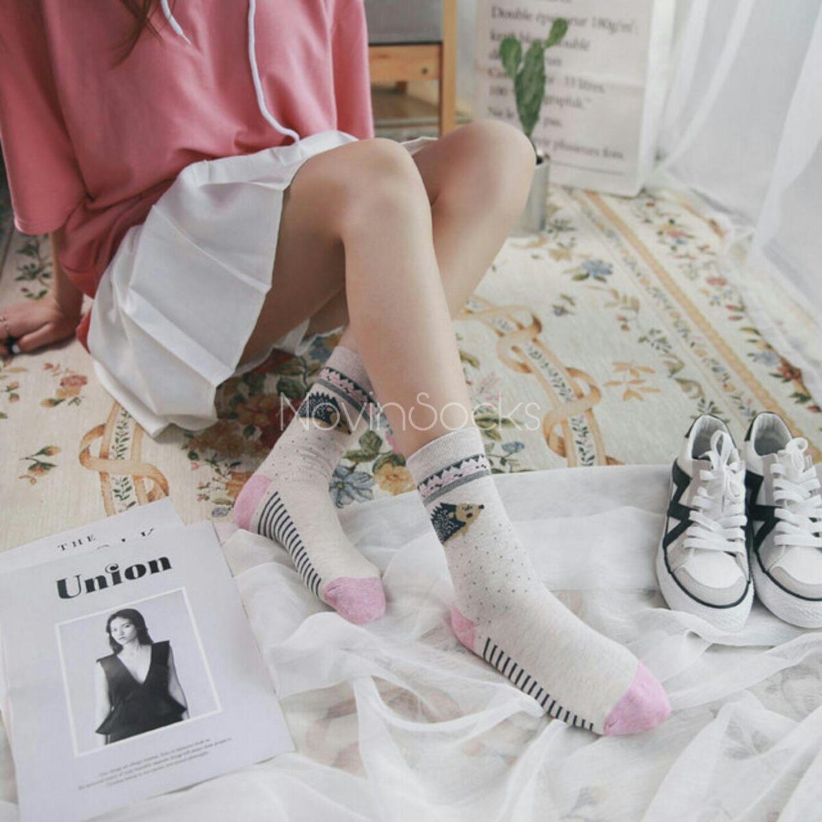 photo_2020-02-07_01-14-37 جوراب ساقدار جوجه تیغی - تصویر 1