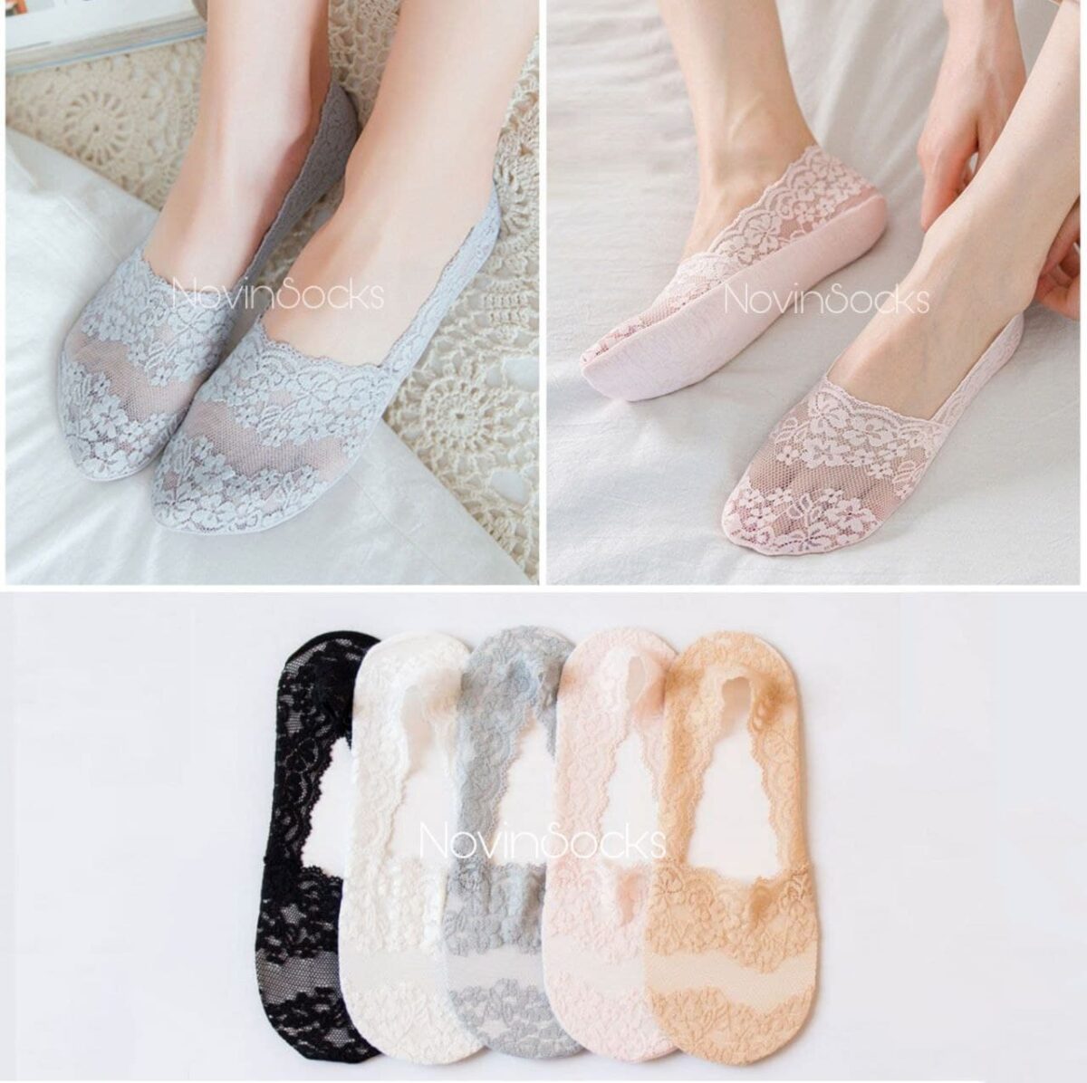 photo_۲۰۲۱-۰۷-۳۱_۲۲-۴۵-۴۵ جوراب کالج گیپوری طرح غنچه - تصویر 1