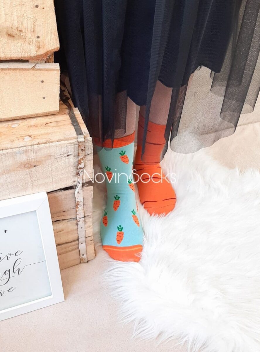 photo_۲۰۲۱-۰۳-۰۴_۱۲-۴۳-۱۰ جوراب ساقدار لنگه به لنگه هویجی - تصویر 1