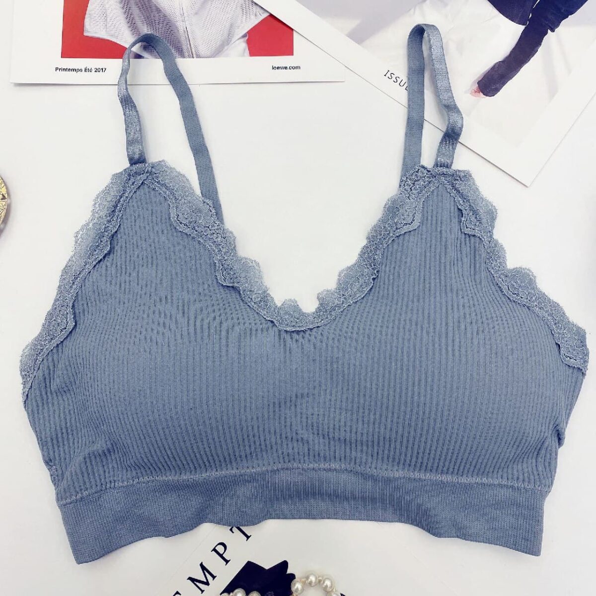 photo_۲۰۲۱-۰۶-۰۵_۱۳-۵۸-۰۱ نیم تنه تور دار - طوسی - تصویر 1