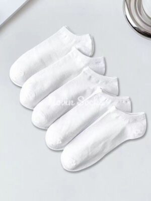 جوراب مچی نخی ساده4212 - تصویر 4