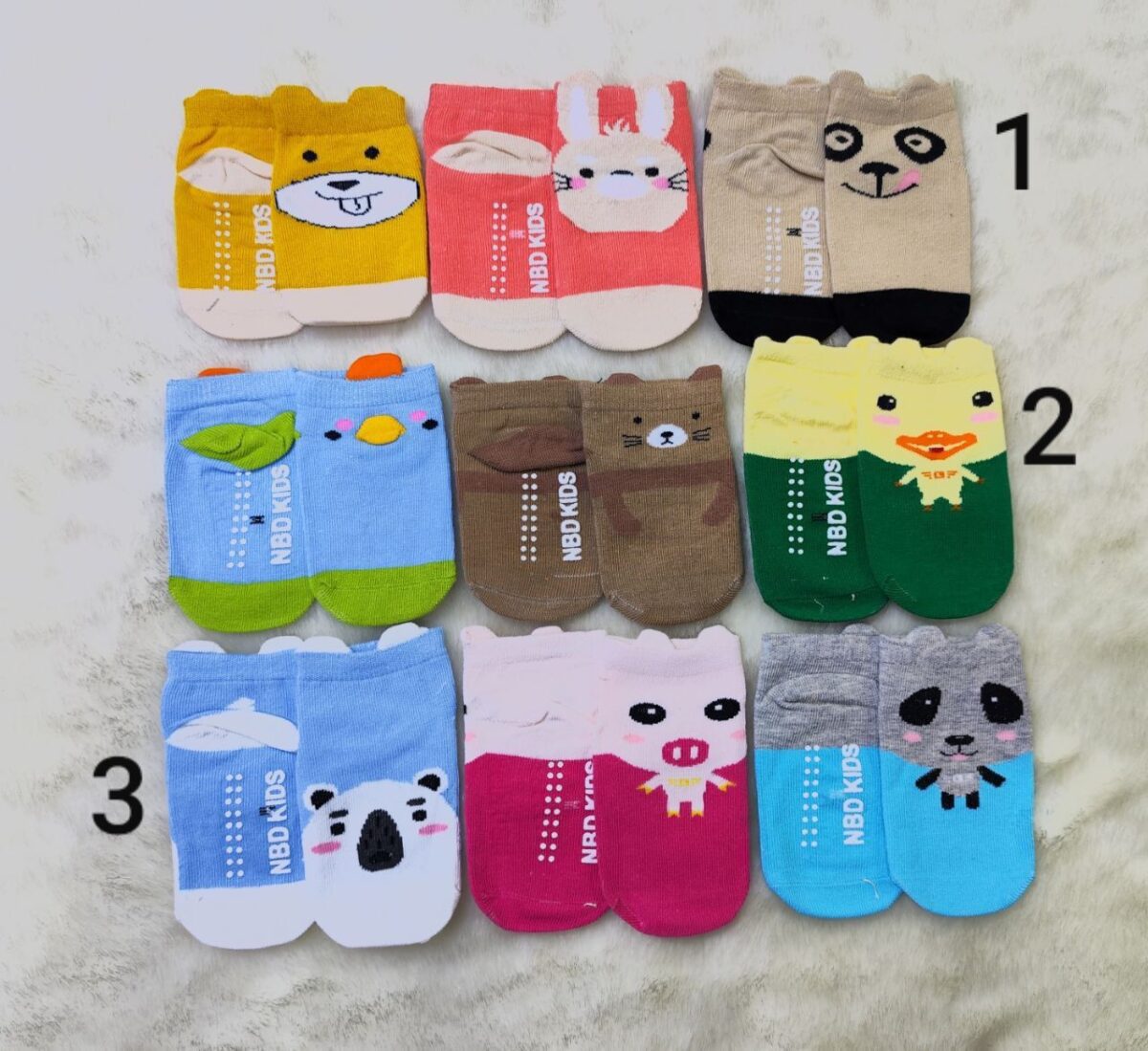 ۲۰۲۴۱۰۰۲_۱۶۳۳۵۵ جوراب نقلی 1181 (مناسب 1تا2 سال ) - تصویر 2