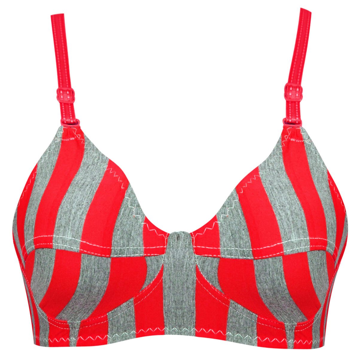 0944b165588fcab52b8c1fb71881126f4b4911b9_1642262968 سوتین بدون فنر راه راه کد 103013 - تصویر 3