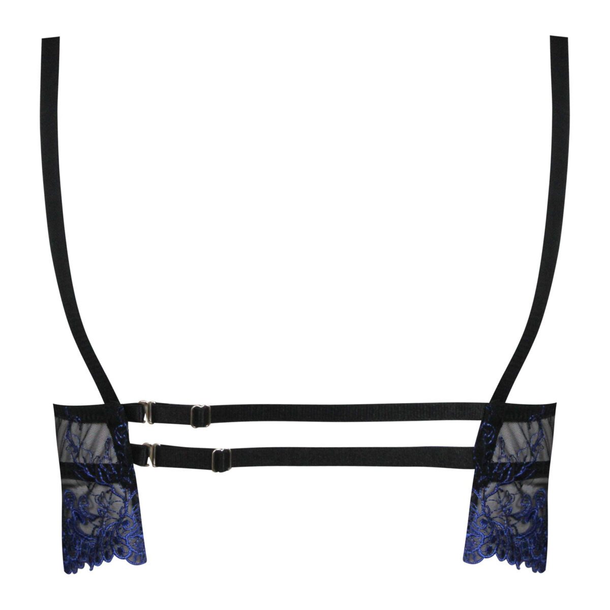 6403beb4ffb177f2cc9ac8d1098c4e1edcfb7dba_1736183949 ست شورت و سوتین برتا فنردار کد2088-QB مشکی - تصویر 4