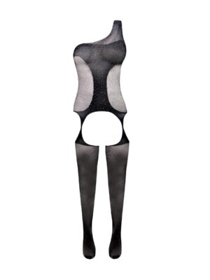 لباس خواب نگین دار کد7067 مشکی