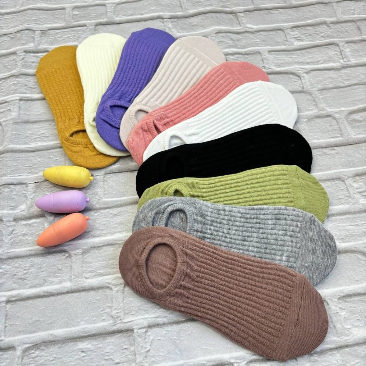 IMG_20250211_120858_807 جوراب کالج رنگی کد 1546 - تصویر 1