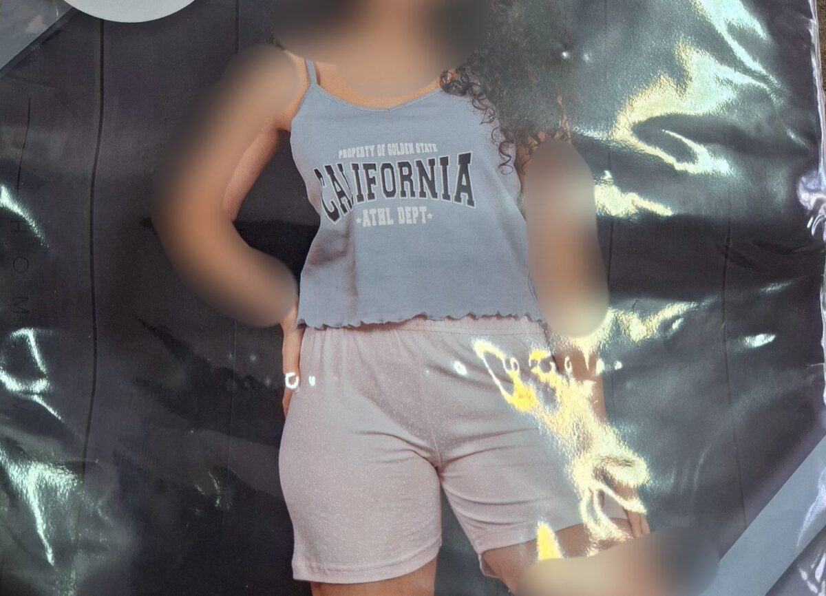 -212907_temp ست تاپ و شورتک کوزا یک عدد مانده سایز لارج 9203 - تصویر 1