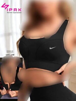 نیم تنه پشت غزن دار فری سایز مشکی کد 105340