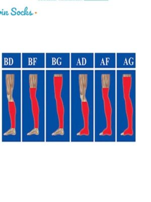 جوراب واریس طب و صنعت مدل 70000 کد AD