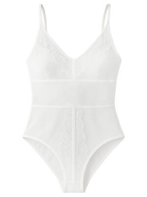 بادی بدون آستین زنانه مدل توری کد 5514-5045