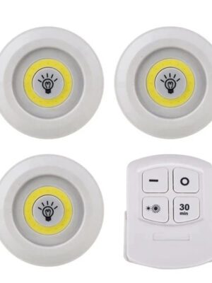 چراغ اضطراری مدل سقفی REMOTE CONTROL مجموعه 3 عددی