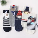 پک 5 جفتی جوراب حیوانات دریانورد