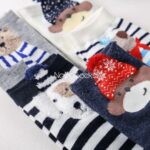 پک 5 جفتی جوراب حیوانات دریانورد - تصویر 2