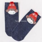 پک 5 جفتی جوراب حیوانات دریانورد - تصویر 9