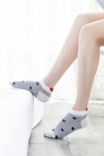 پک 5 تایی جوراب مچی پشت قلبی - تصویر 6