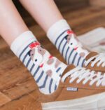 جوراب ساقدار سگ شال قرمز - تصویر 2