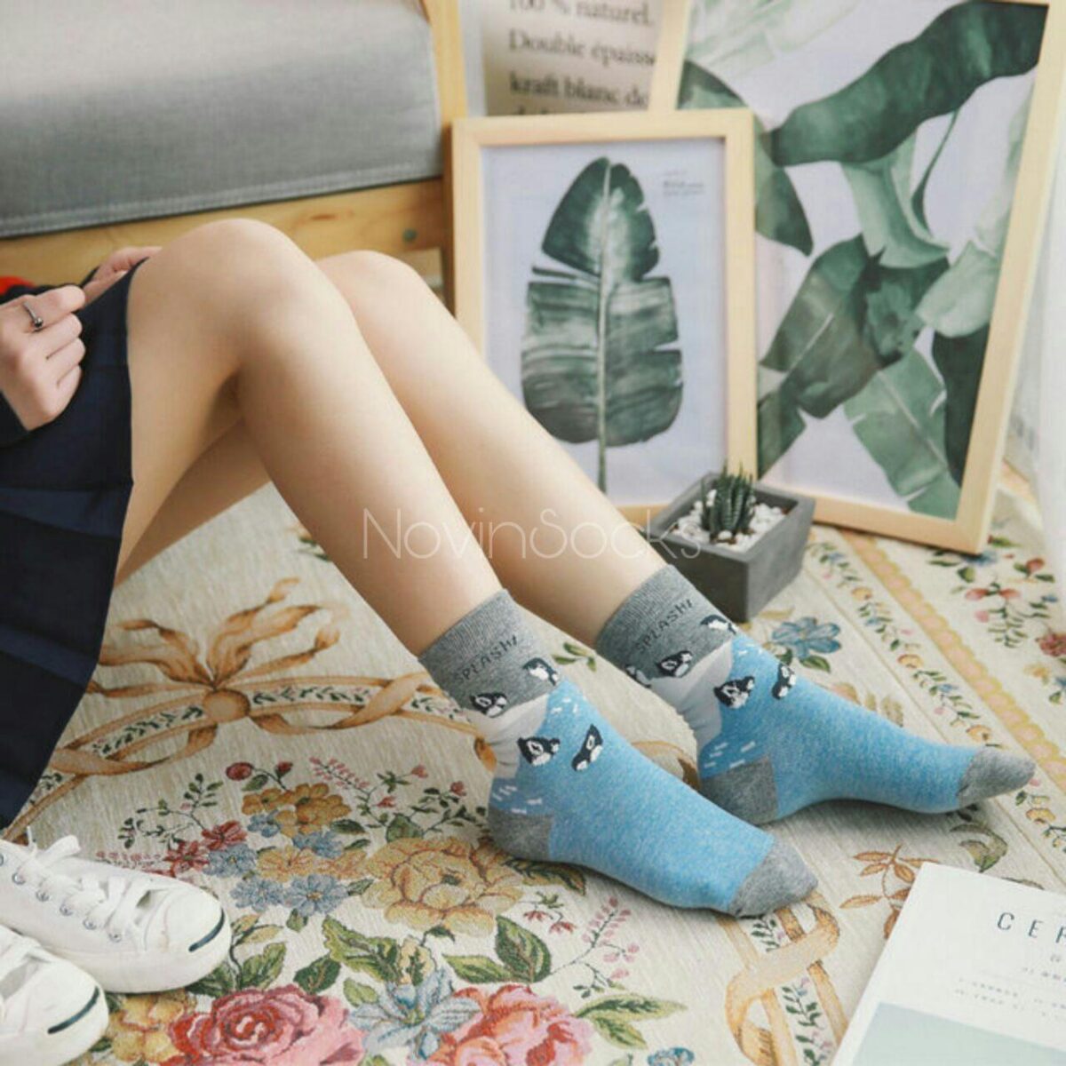 photo_2020-02-07_01-14-44 جوراب ساقدار خانواده پنگوئن - تصویر 1