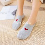 جوراب کالجی قلب قرمز - تصویر 9