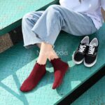 جوراب مچی کبریتی چین دار - تصویر 5