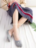 جوراب کالجی راه راه قلب دار - تصویر 7