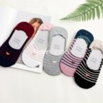 جوراب کالجی راه راه قلب دار - تصویر 8