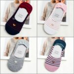 جوراب کالجی راه راه قلب دار - تصویر 6