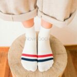 جوراب ساقدار پشت قلبی - دو خطی