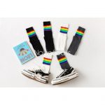 جوراب بالا زانو رنگین کمونی - تصویر 8