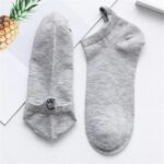 جوراب استیکری طوسی - تصویر 3