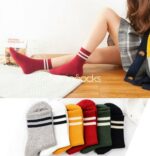 جوراب دو خطی کبریتی