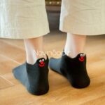 جوراب مچی استیکری مشکی - تصویر 2