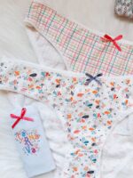 پک شورت 5 عددی طرح رنگی رنگی - تصویر 2