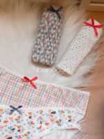 پک شورت 5 عددی طرح رنگی رنگی - تصویر 3