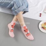 جوراب مچی طرح گربه و روباه - تصویر 6