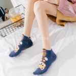 جوراب مچی طرح گربه و روباه - تصویر 2