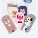 جوراب مچی طرح گربه و روباه - تصویر 9