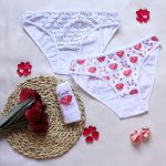 پک شورت 3 عددی طرح Love Letter