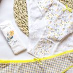 شورت 3 عددی طرح رز زرد - تصویر 3