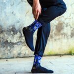 جوراب طرح شب پرستاره مردانه