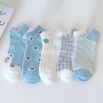 جوراب مچی خرس آبی