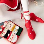 جوراب نیم ساق کریسمسی - تصویر 5