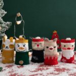 جوراب نیم ساق کریسمسی