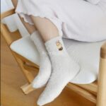 جوراب حوله ای گلدوزی شده - تصویر 6