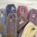 جوراب حوله ای گلدوزی شده - تصویر 14