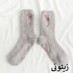 جوراب حوله ای گلدوزی شده - تصویر 19