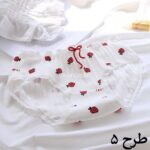 شورت کبریتی طرح توت فرنگی قرمز - تصویر 10