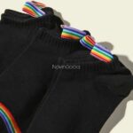 جوراب مچی طرح Rainbow - تصویر 9