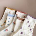 جوراب ساقدار گل گلی - تصویر 2