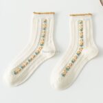 جوراب ساقدار گل گلی - تصویر 12