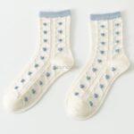 جوراب ساقدار گل گلی - تصویر 15